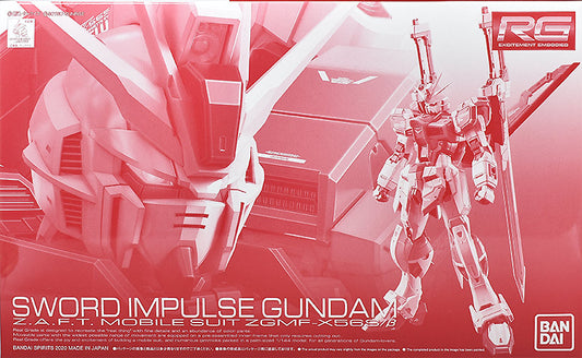 P-BANDAI - RG Sword Impulse Gundam