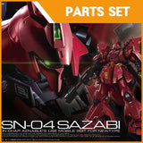 RG Sazabi Metal Parts Set