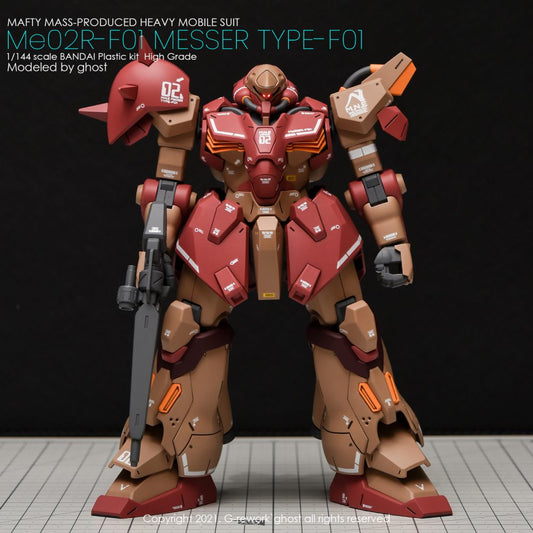 G-Rework - HG Messer Waterslide Decals