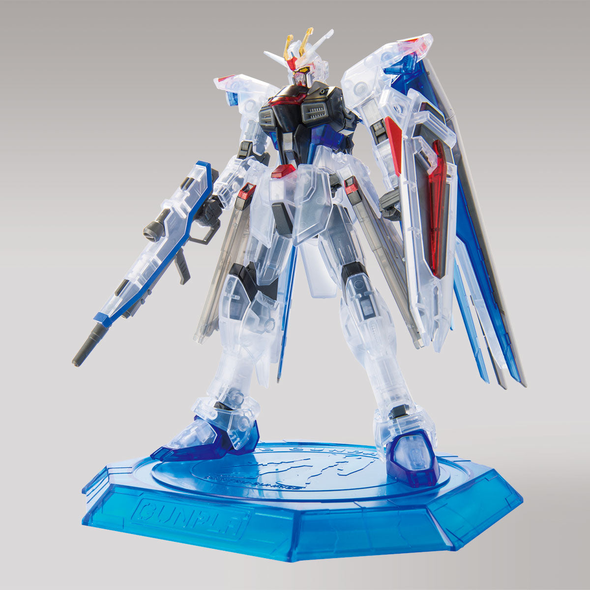 P-BANDAI - HG Gundam Base Limited Freedom Gundam [Clear Color]