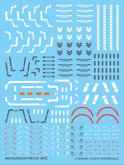 G-Rework - MG Virtue Waterslide Decals