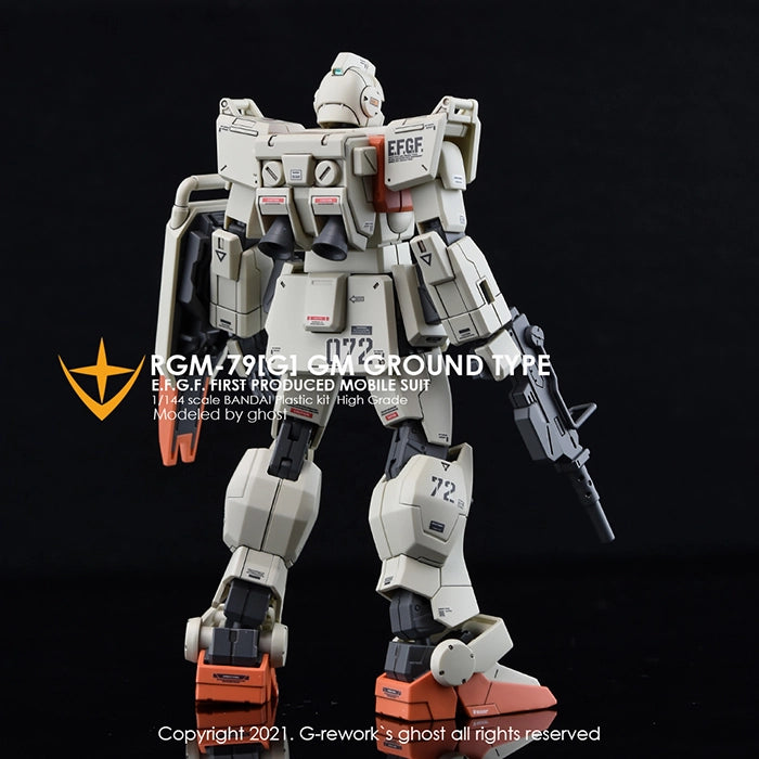 G-Rework - HG 07 Team Ground Type RGM-79G Waterslide Decals