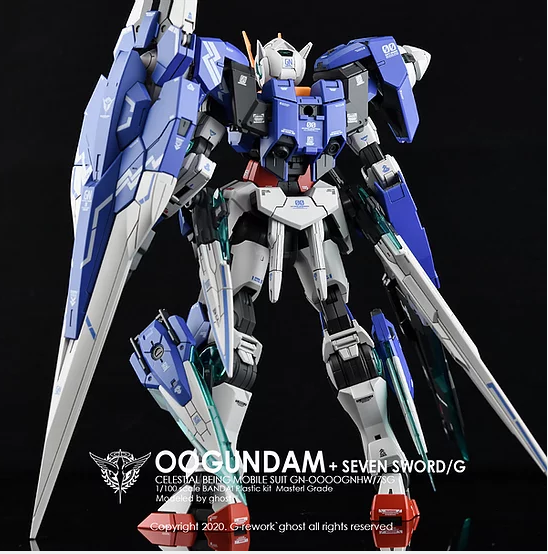 G-Rework - MG 00 GUNDAM [00 SEVEN SWORD] Waterslide Decals