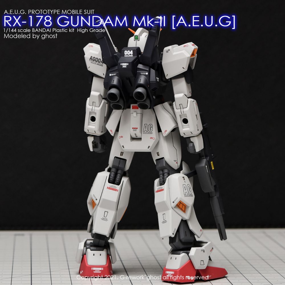 G-Rework - HG Gundam MK-2 (A.E.U.G.) Waterslide Decals