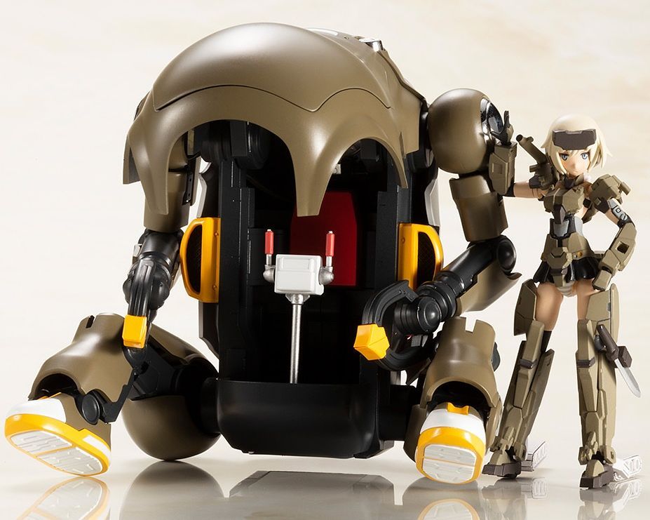 Frame Arms Girl - Hand Scale Gourai with 20 MechatroWeGo Brown