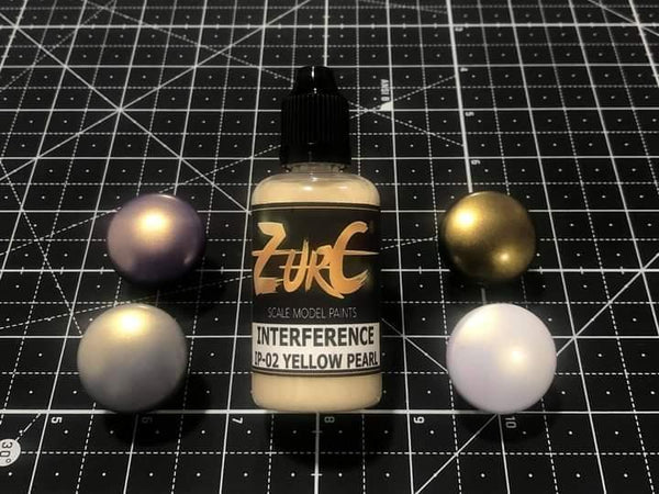 Zurc Paints - Yellow Interference Pearl 50ml (IP02)