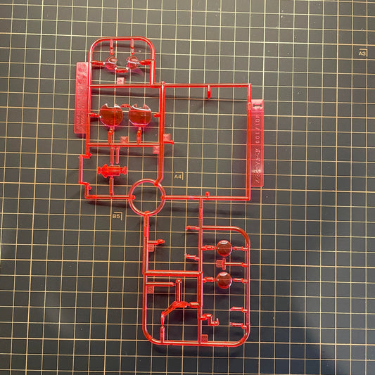 Spare Parts - MG Exia Dark Matter CLEAR PARTS