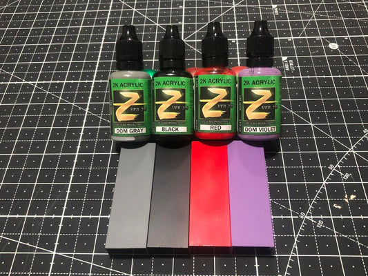 Zurc Paints - Junior Set O: Dom Colors