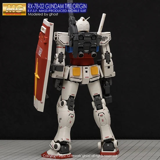 G-Rework - MG RX-78-2 Gundam the Origin Waterslide Decals (V 2.0)