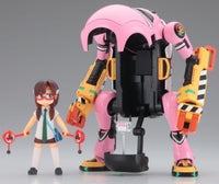 Hasegawa - 1/20 MechatroWeGo Eva Collaboration Series Vol.3 Unit-08 (Power Arm) + Makinami Mari Illustrious