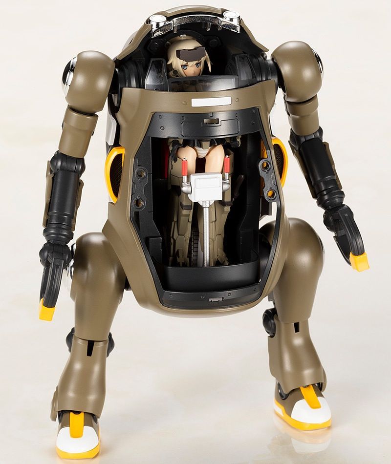 Frame Arms Girl - Hand Scale Gourai with 20 MechatroWeGo Brown