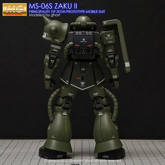 G-Rework - MG MS-06F/J Zaku II 2.0 Waterslide Decals (V2.0)