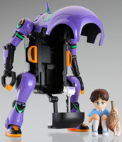 Hasegawa - 1/20 MechatroWeGo Eva Collaboration Series Vol.5 Unit-01 + Shinji Ikari