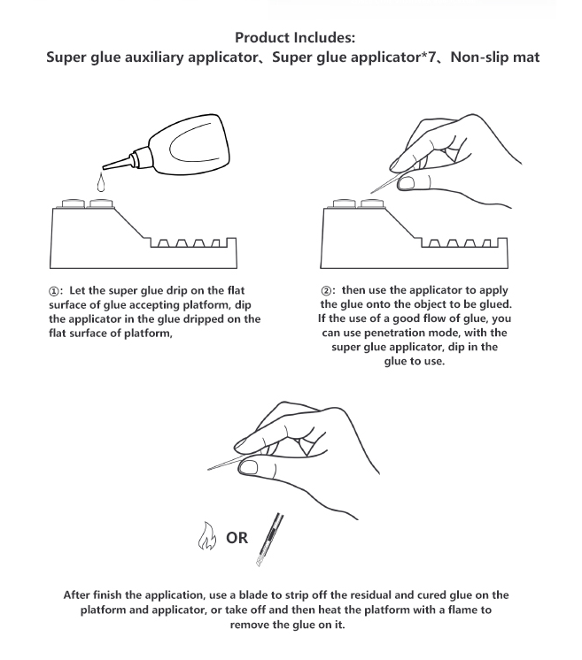 DSPIAE - AT-GA Super Glue Auxiliary Applicator