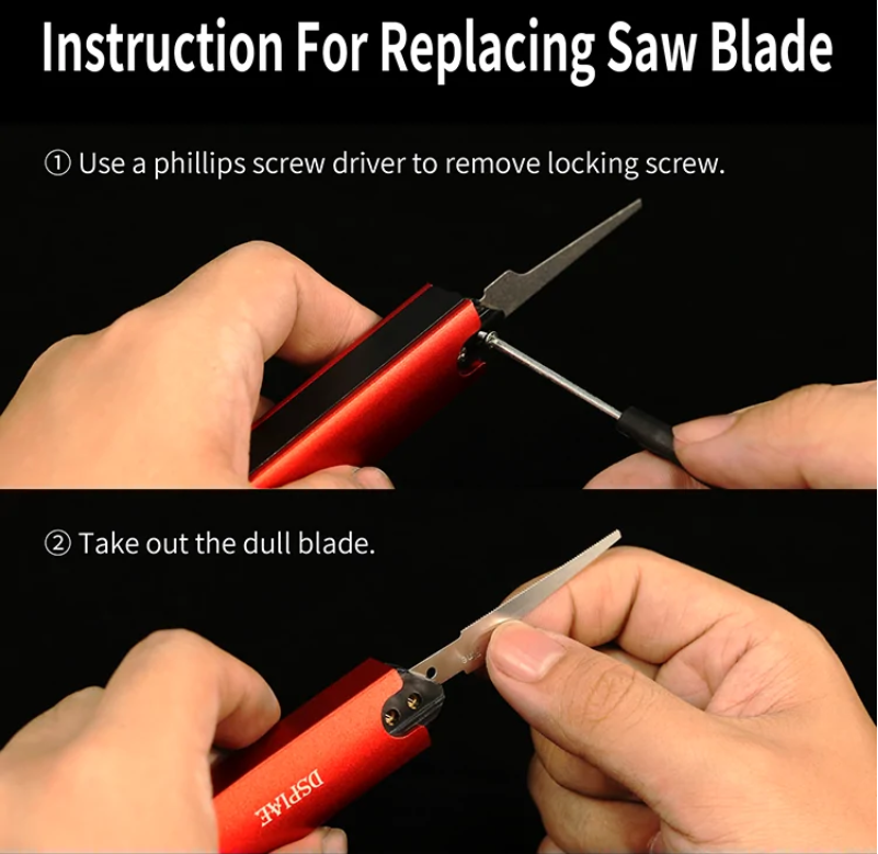 DSPIAE - REPLACEMENT BLADES for AT-HW Aluminium Hand Saw