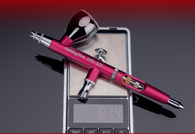 Hobby Mio - HM-231 Lightweight Hi-Precision Airbrush (0.3mm)