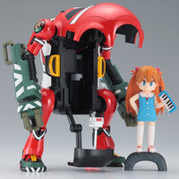 Hasegawa - 1/20 MechatroWeGo Eva Collaboration Series Vol.2 Nigouki (Power Arm) + Shikinami Asuka Langley