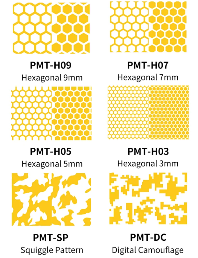 DSPIAE - Pre-cut Camo Masking Tape