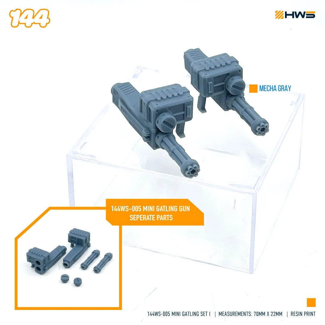 HWS - 1/144 Mini Gatling Gun Set