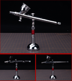 Hobby Mio - Metallic Airbrush Stand (with Quick Disconnect System)