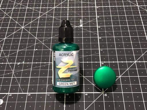 Zurc Paints - 2K Green Metallic 50ml (2K-052)