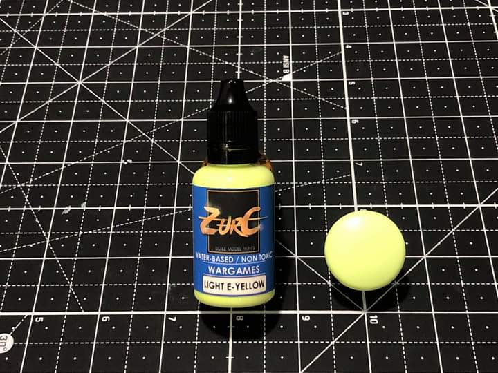 Zurc Paints - Light E-Yellow (Water-based) 30ml