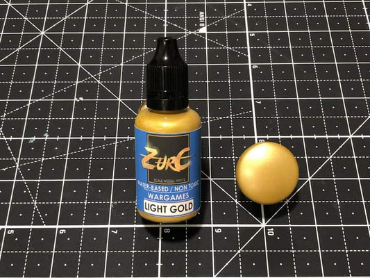 Zurc Paints - Light Gold (Water-based) 30ml