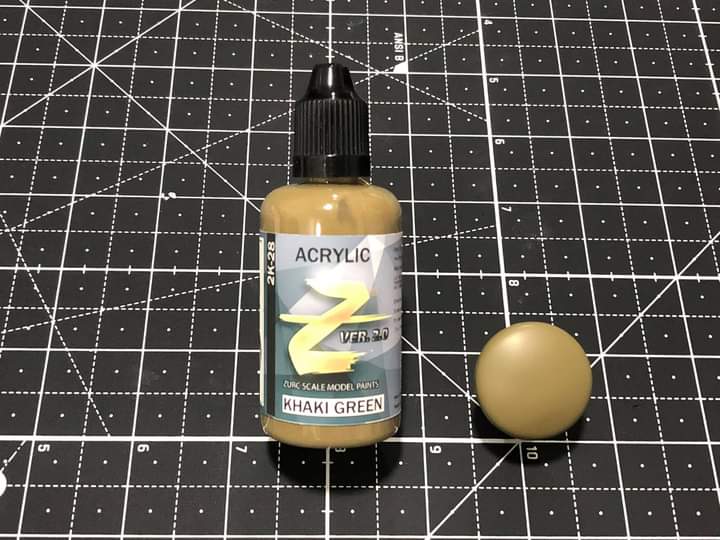 Zurc Paints - 2K Khaki Green 50ml (2K-028)