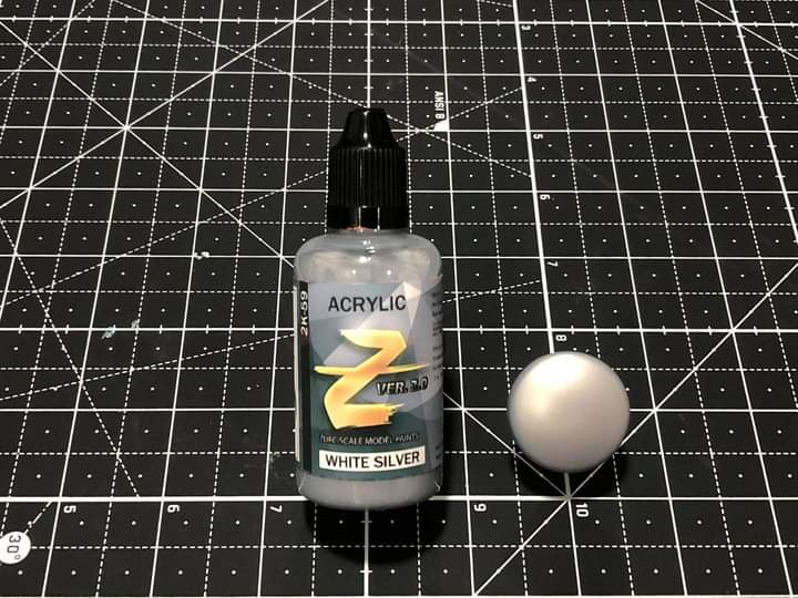 Zurc Paints - 2K White Silver 50ml (2K-059)