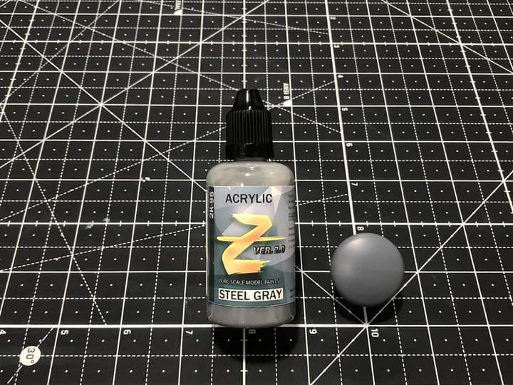 Zurc Paints - 2K Steel Gray 50ml (2K-095)