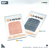 HWS - Mecha Detail Parts 004 (Square Verniers I)