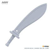 HWS - 1/100 Short Kukri Blade (Set of 2)