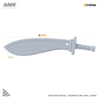 HWS - 1/100 Short Kukri Blade (Set of 2)