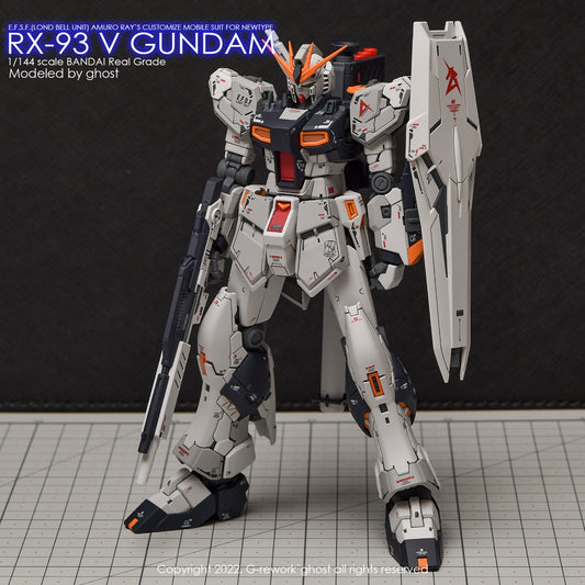 G-Rework - RG RX-93 V (Nu) Gundam Waterslide Decals (Ver 2.0)