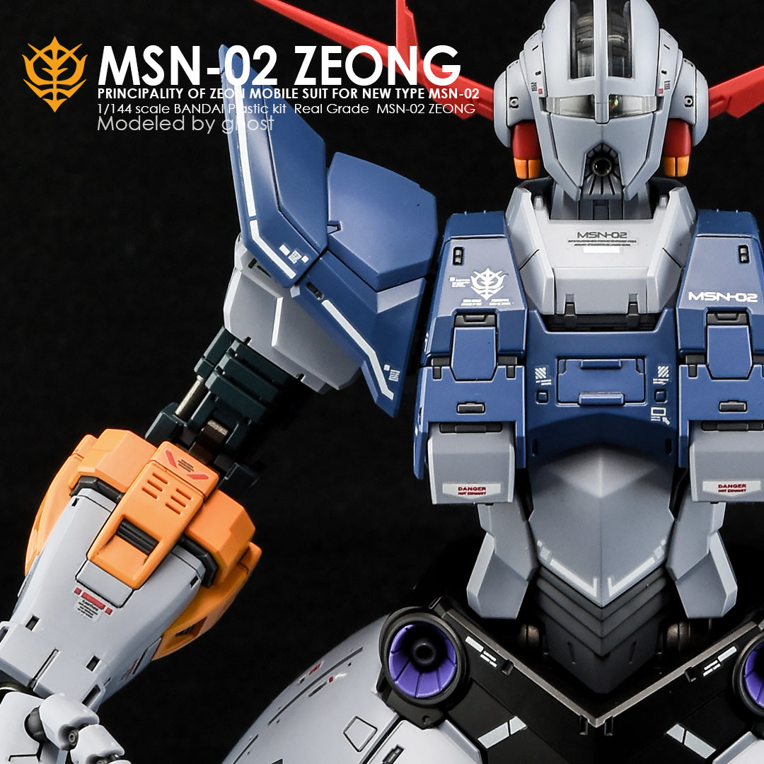 G-Rework - RG Zeong Waterslide Decals