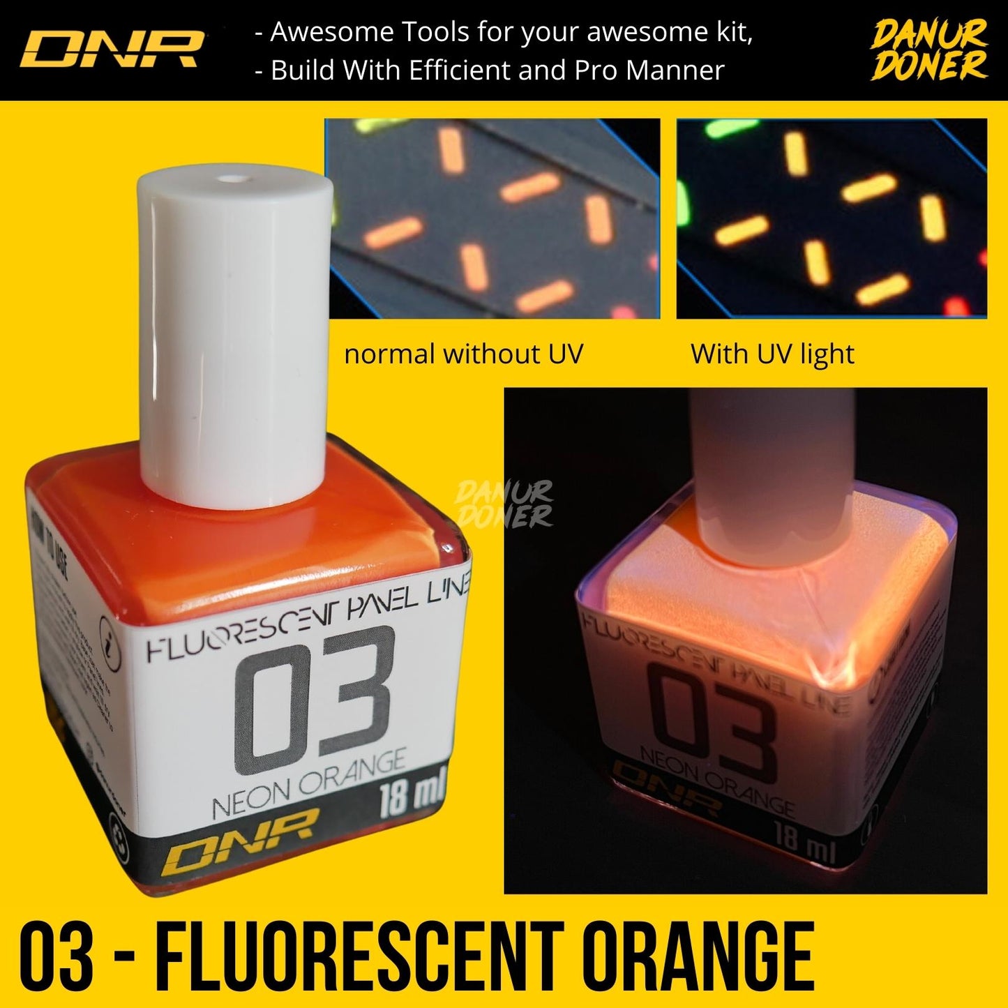 DNR - Fluorescent Panel Line Accent Colors