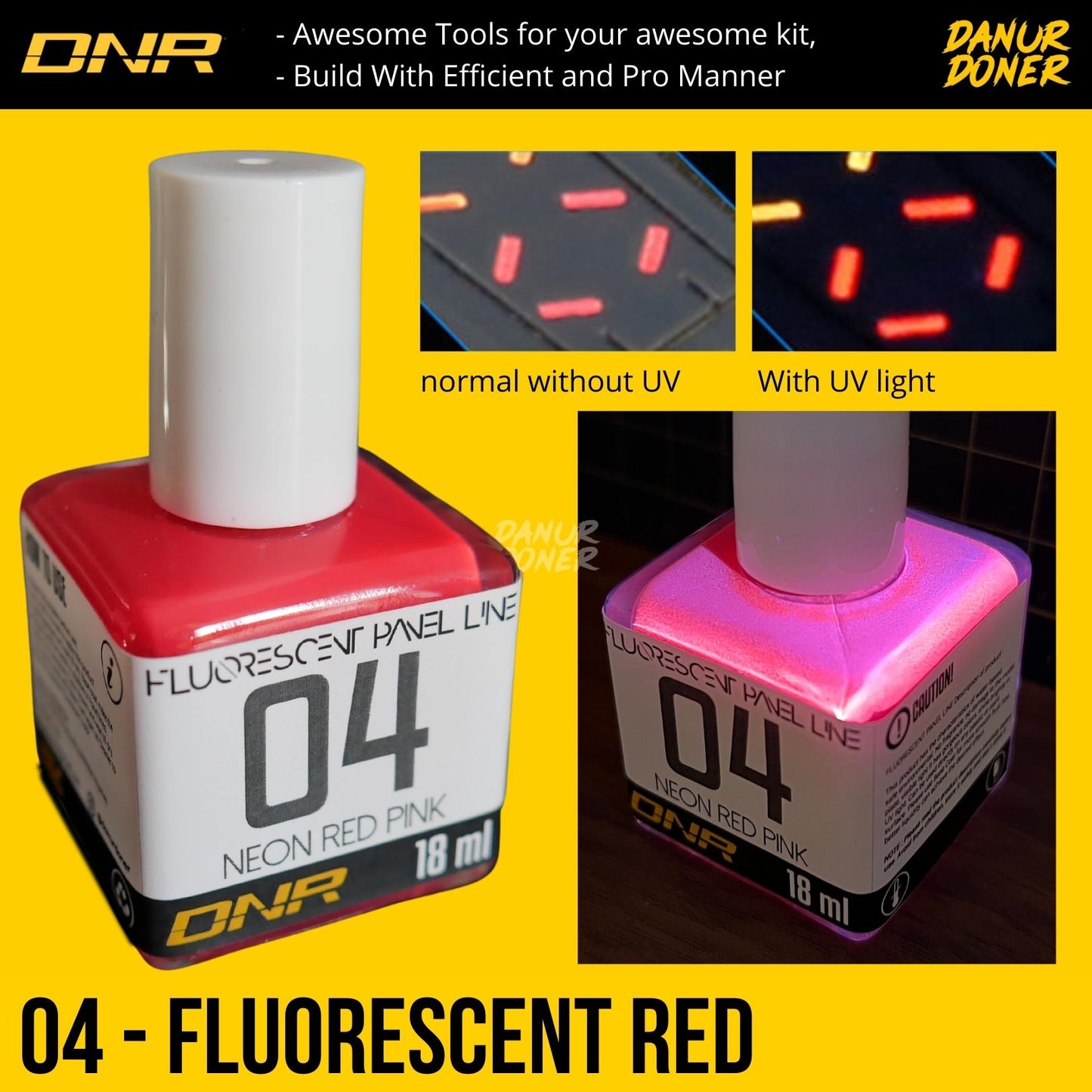 DNR - Fluorescent Panel Line Accent Colors