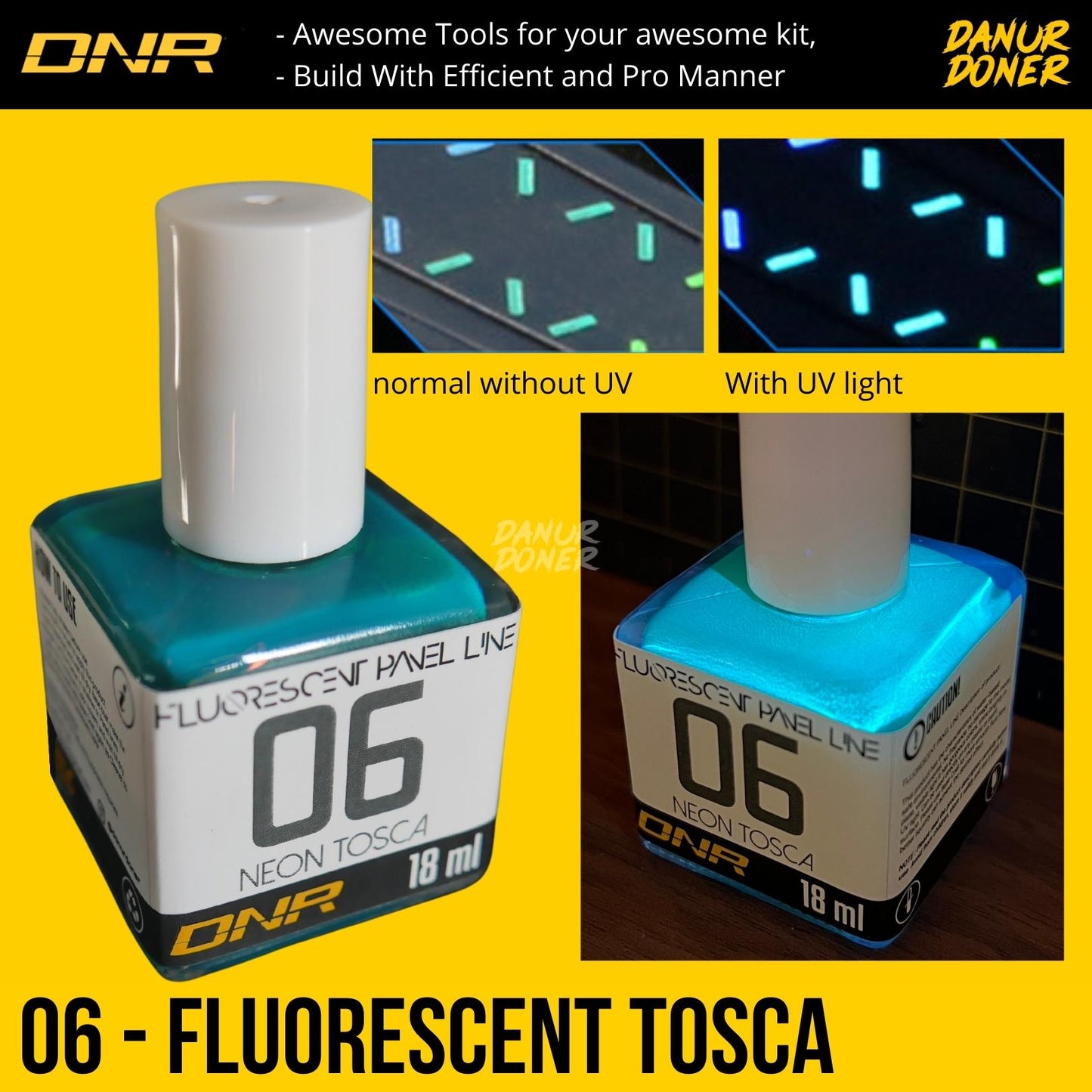 DNR - Fluorescent Panel Line Accent Colors