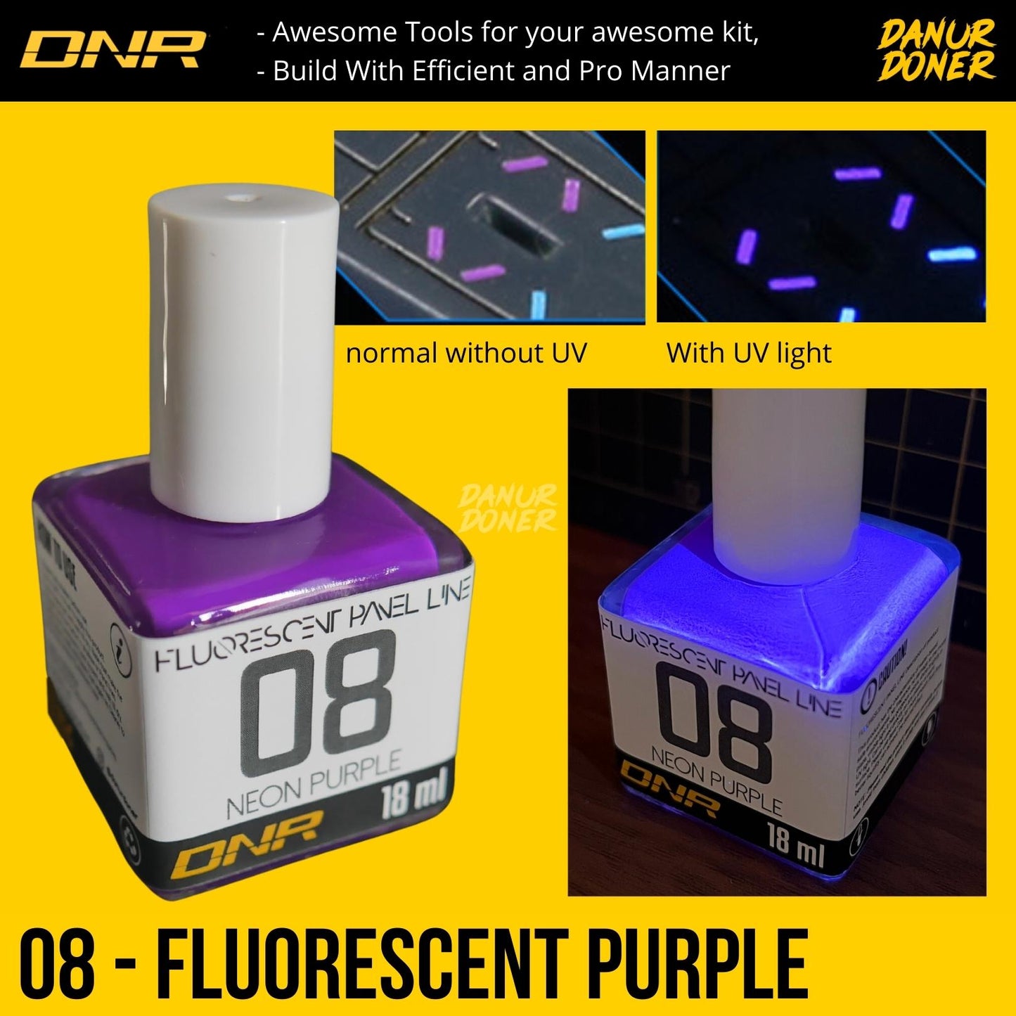 DNR - Fluorescent Panel Line Accent Colors