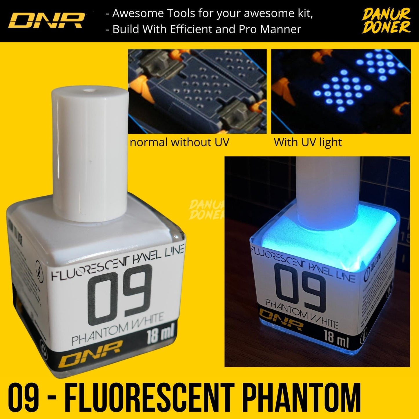 DNR - Fluorescent Panel Line Accent Colors