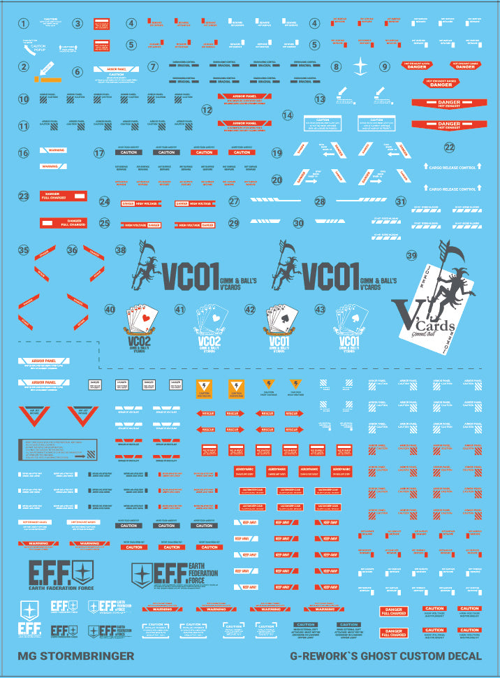 G-Rework - MG Stormbringer Waterslide Decals