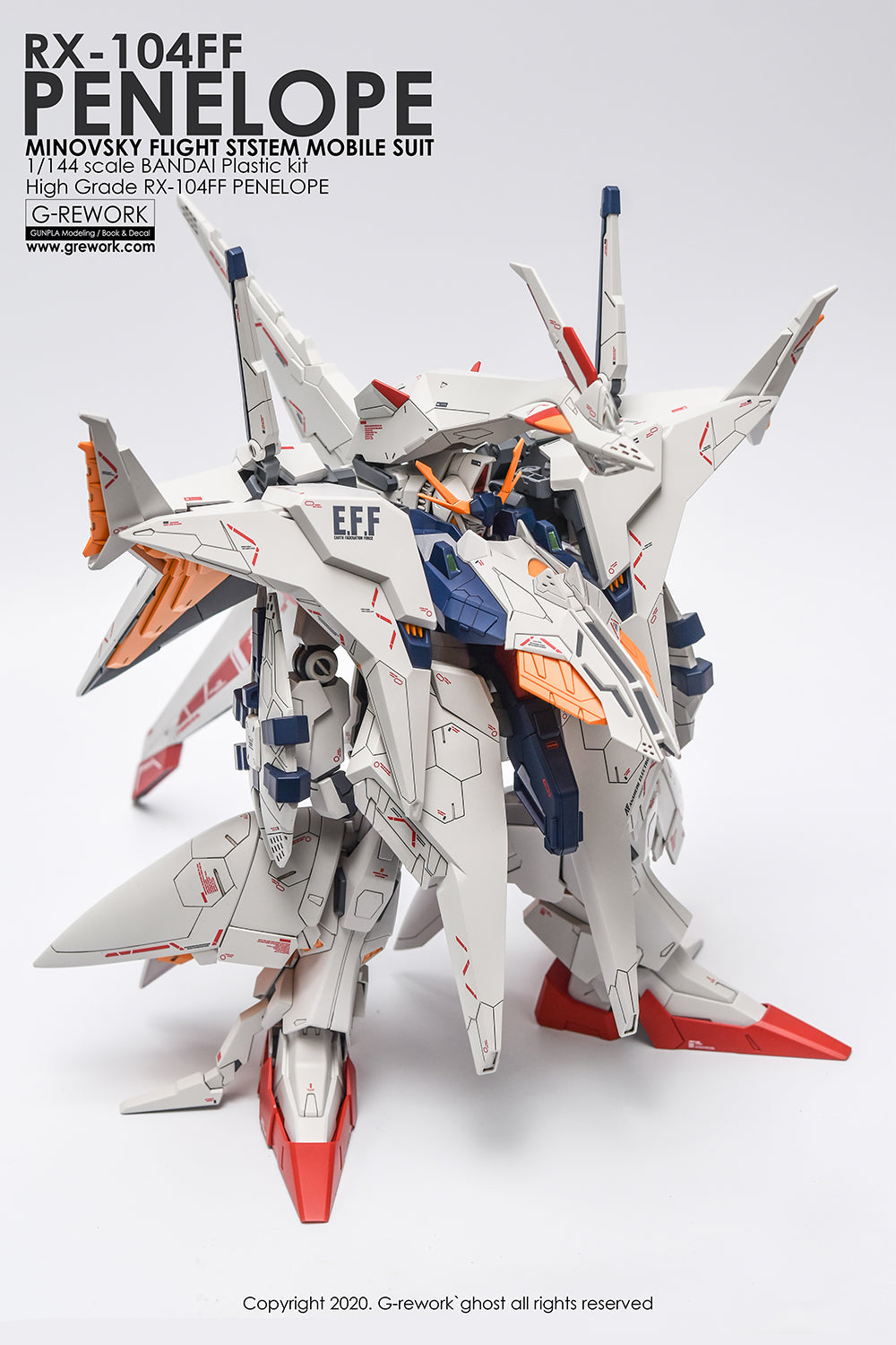 G-Rework - HG RX-104FF Penelope Waterslide Decals