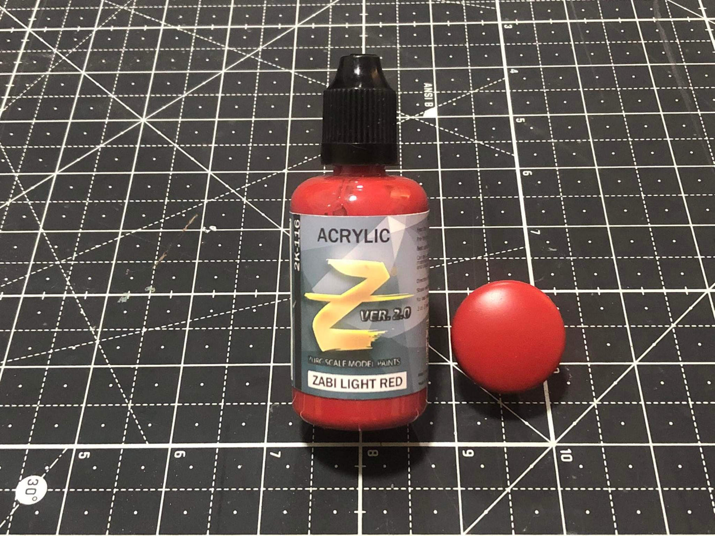 Zurc Paints - 2K Zabi Light Red 50ml (2K-116)