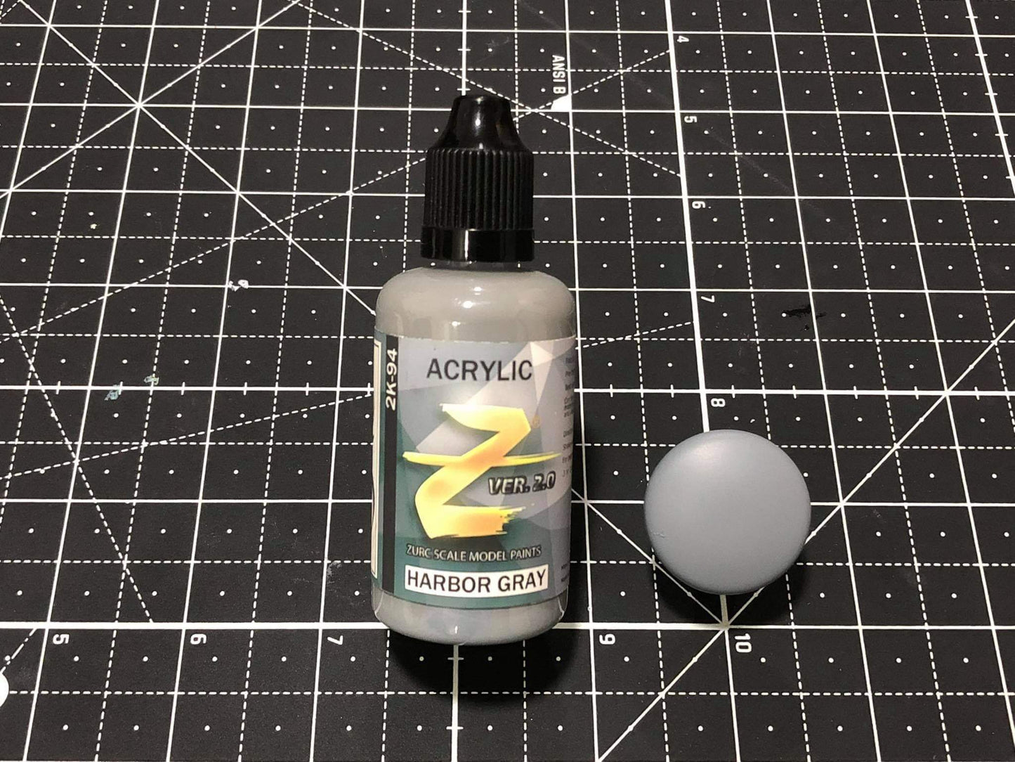 Zurc Paints - 2K Harbor Gray 50ml (2K-094)