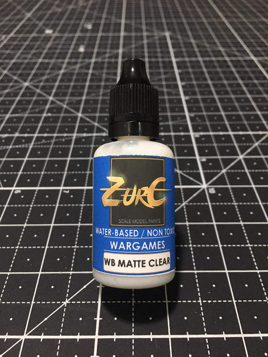 Zurc Paints - Matte Clear Varnish (Water-based) 30ml