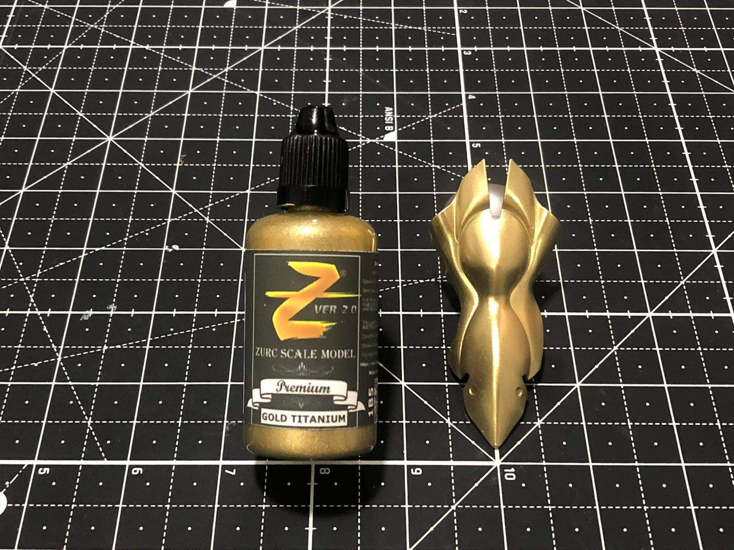 Zurc Paints - Premium Lacquer Gold Titanium 50ml