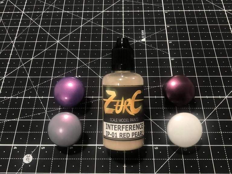 Zurc Paints - Red Interference Pearl 50ml (IP01)